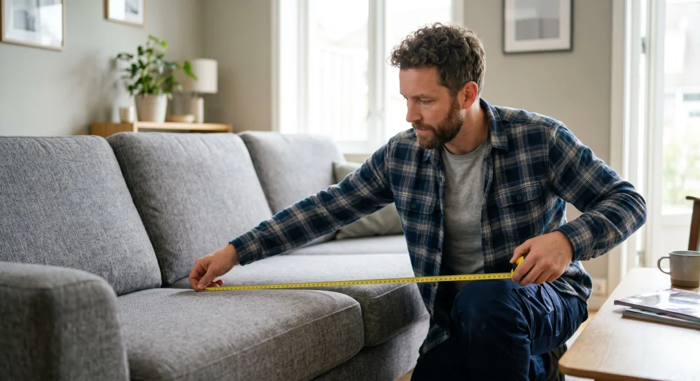 How to measure sofa