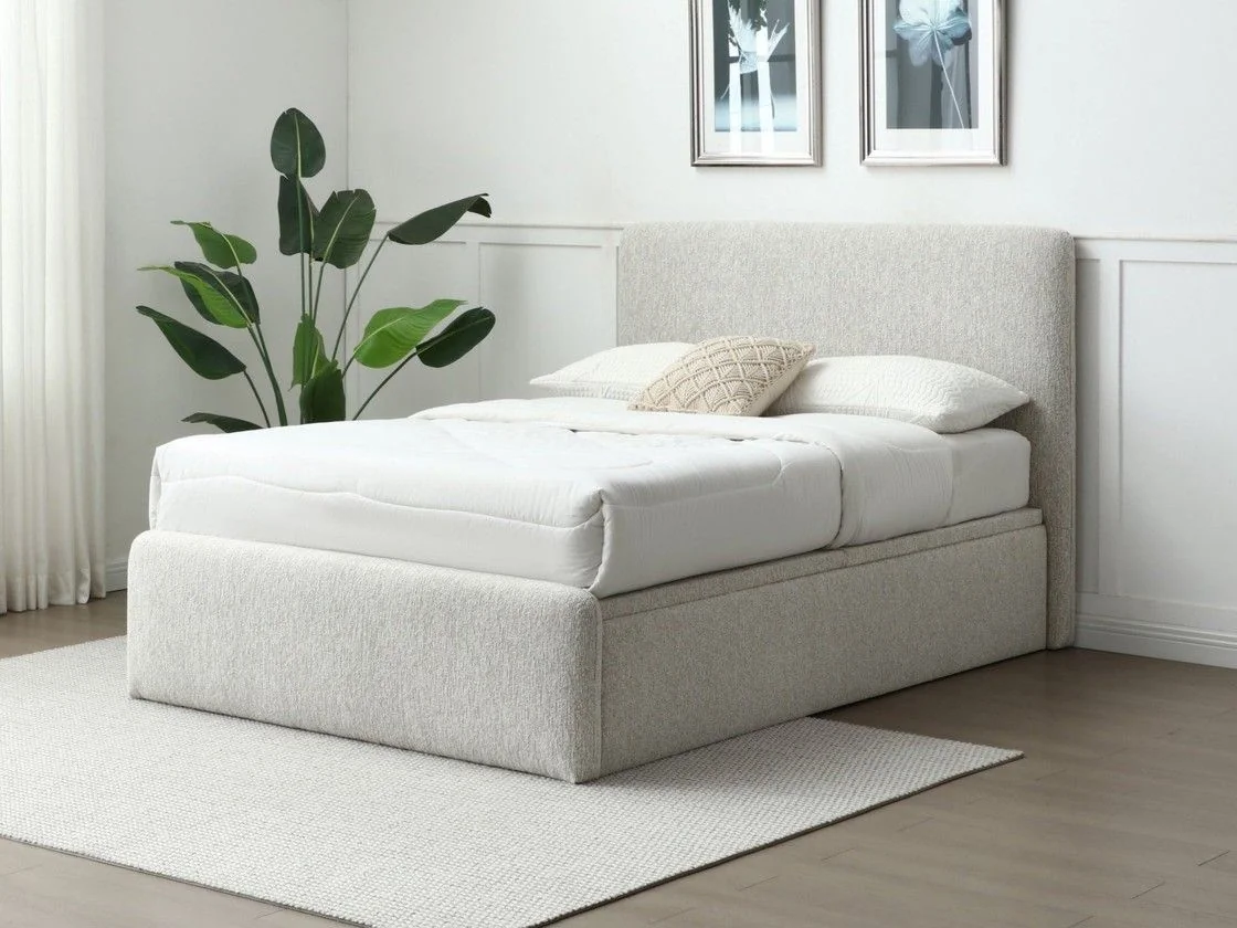 Kyoto Belle Ottoman Bed End Lift Super King (6ft) Natural