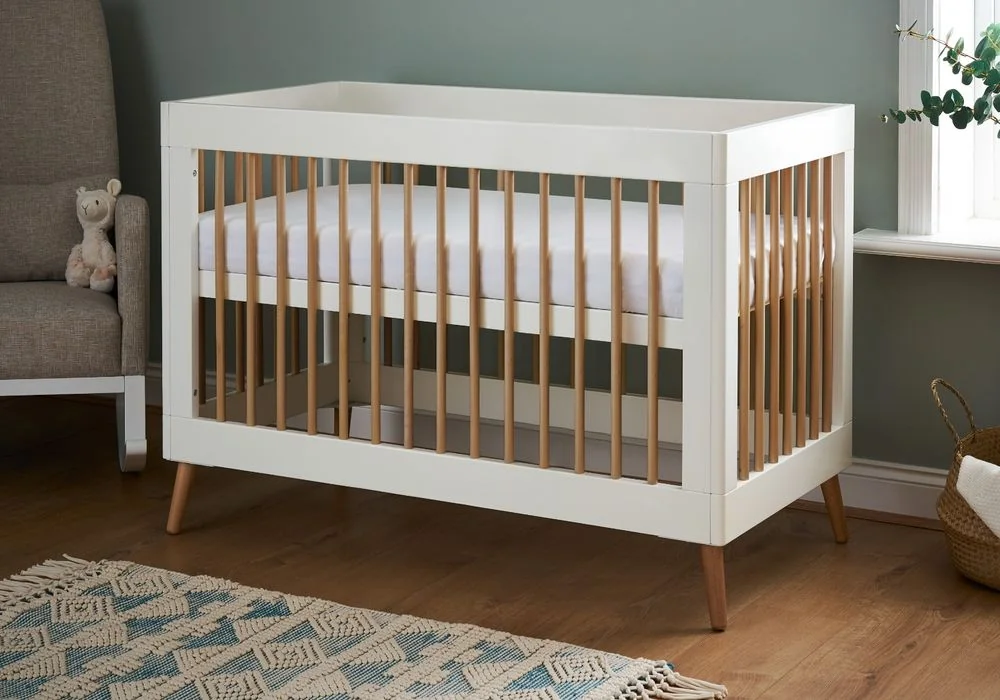 white cot bed