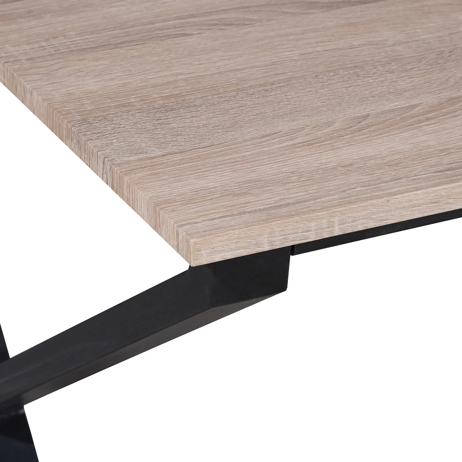 Dorel Ipswich DTable 160x90 OakBlack view 6