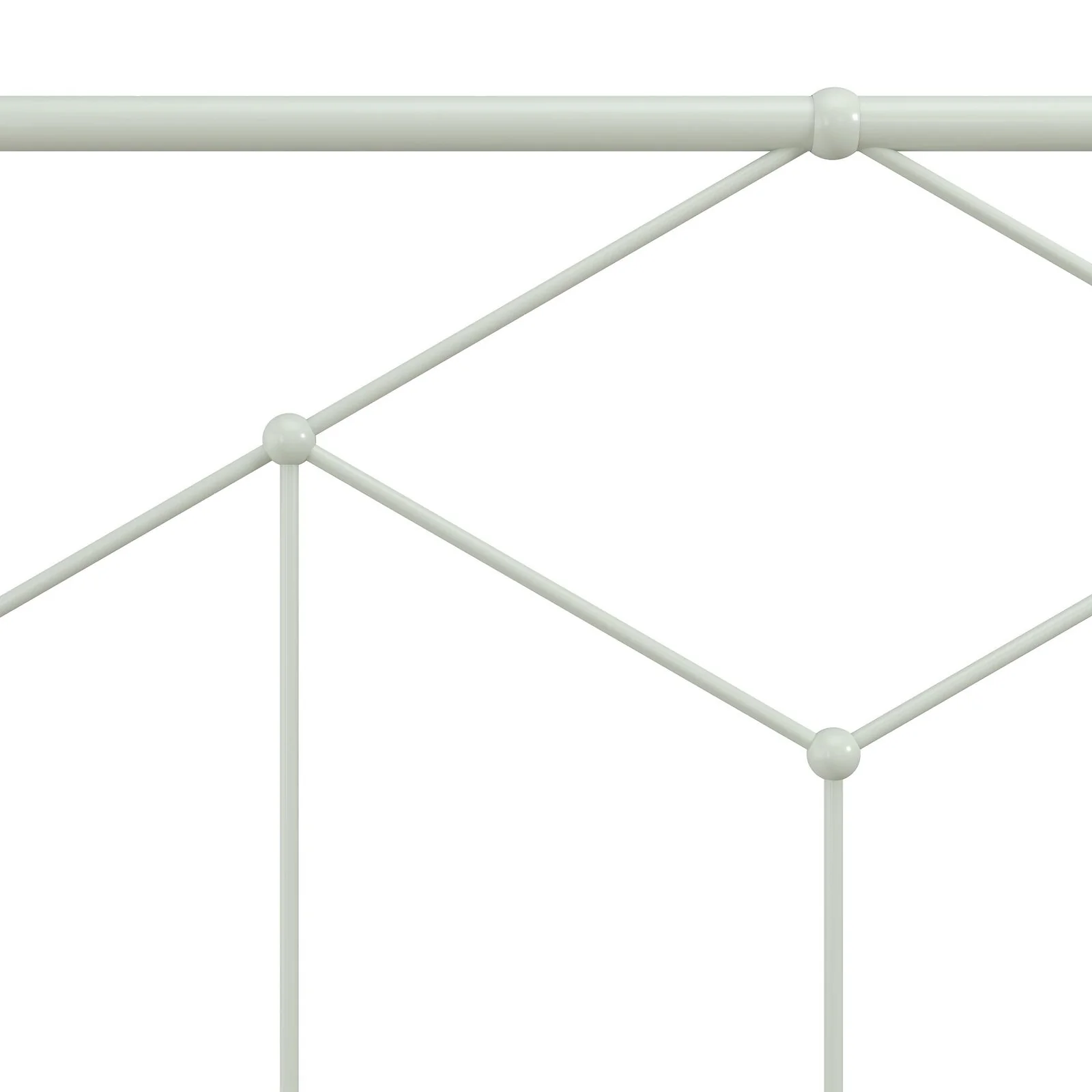 Novogratz Francis Farmhouse Metal Bed Dusty Green King view 3