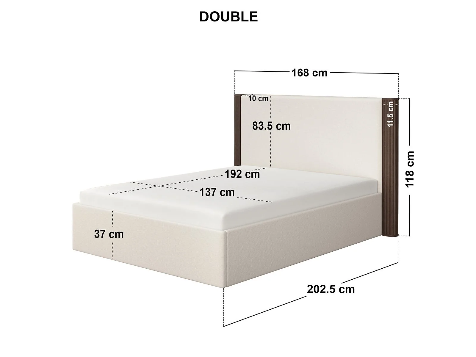 SOLACE+CO Amber Ottoman Bed – view 17