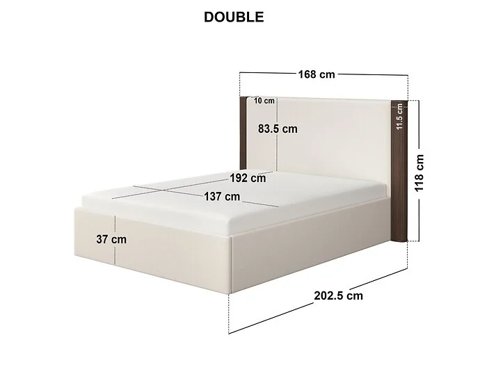 SOLACE+CO Amber Ottoman Bed – view 17