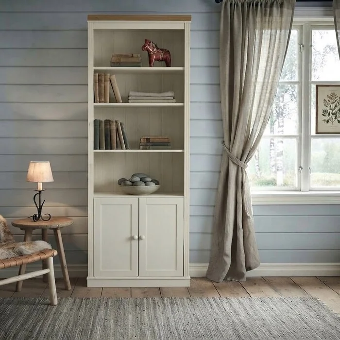 Dorel Anita Wall Unit E WH view 2
