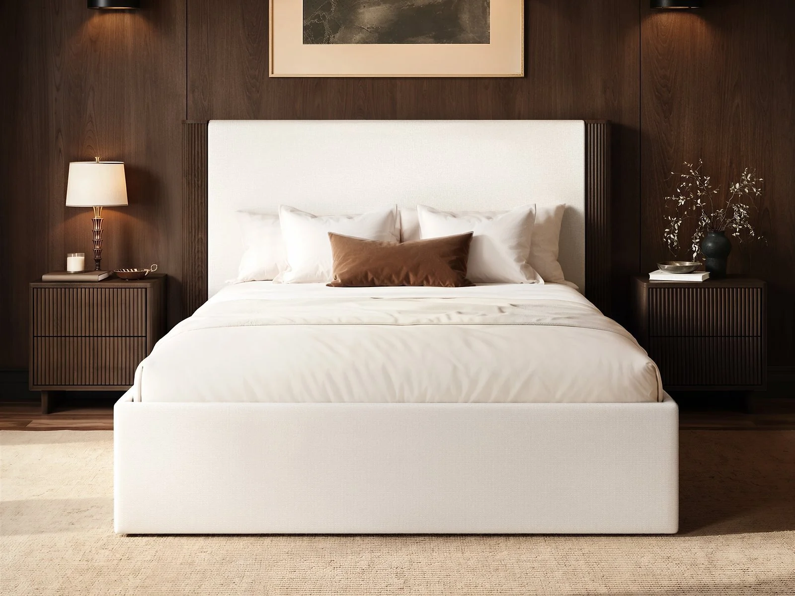 SOLACE+CO Amber Ottoman Bed