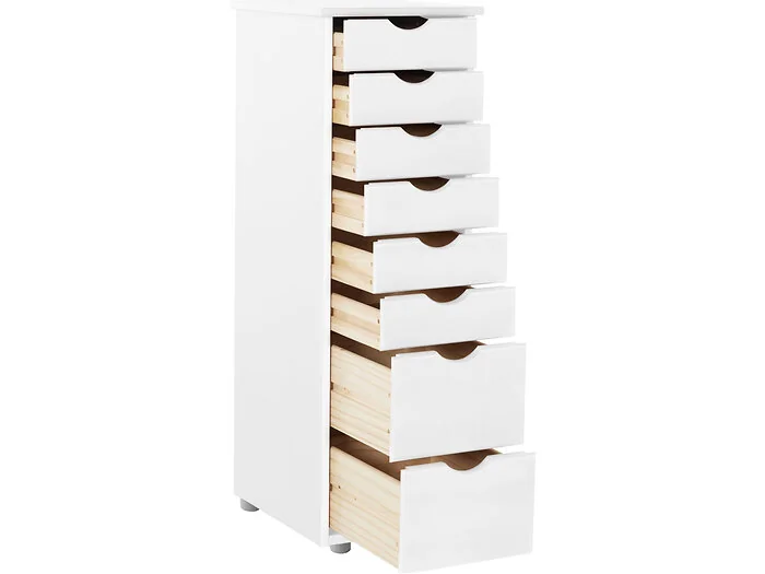 Dorel Gava Chest 8DR White view 3