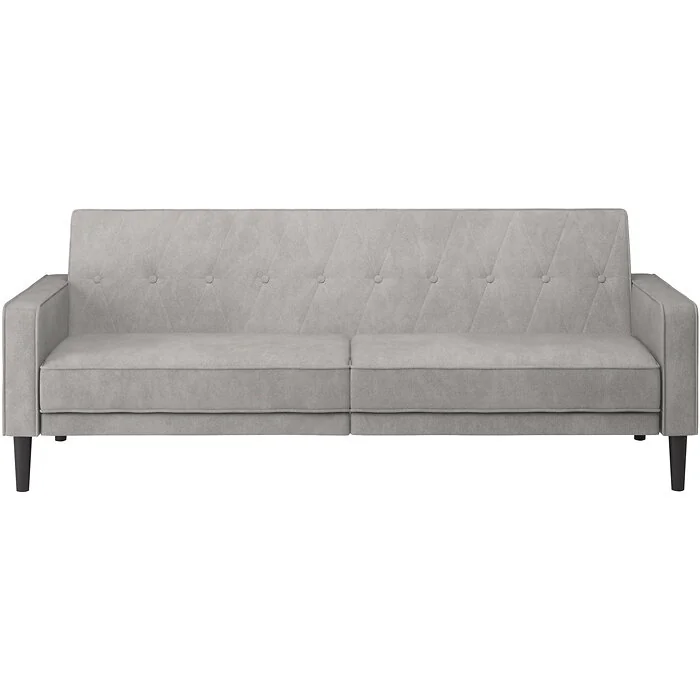 Dorel Avon 3 Seater Sofabed Grey Fabric view 3