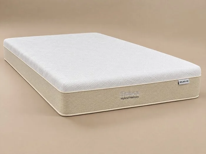 SOLACE+CO Hybrid Memory Foam Mattress – view 4