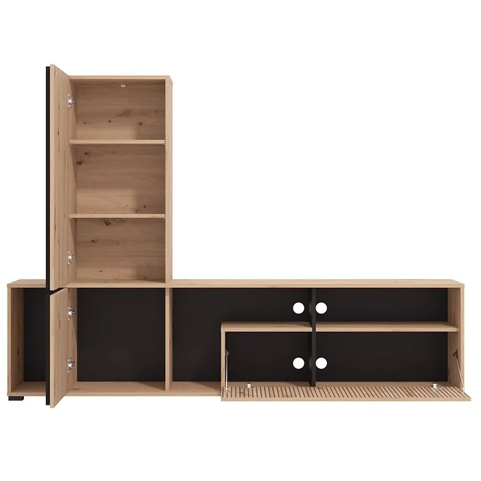 Dorel CHANIA Entertainment Center Artisan Oak view 6