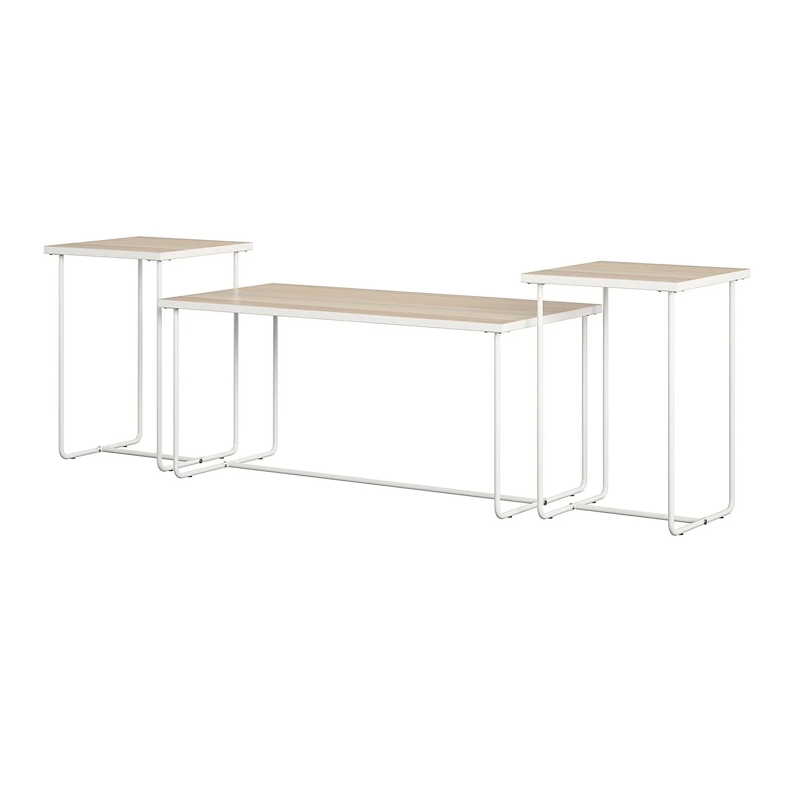 Dorel Dante Coffee and End Table Set Natural view 6