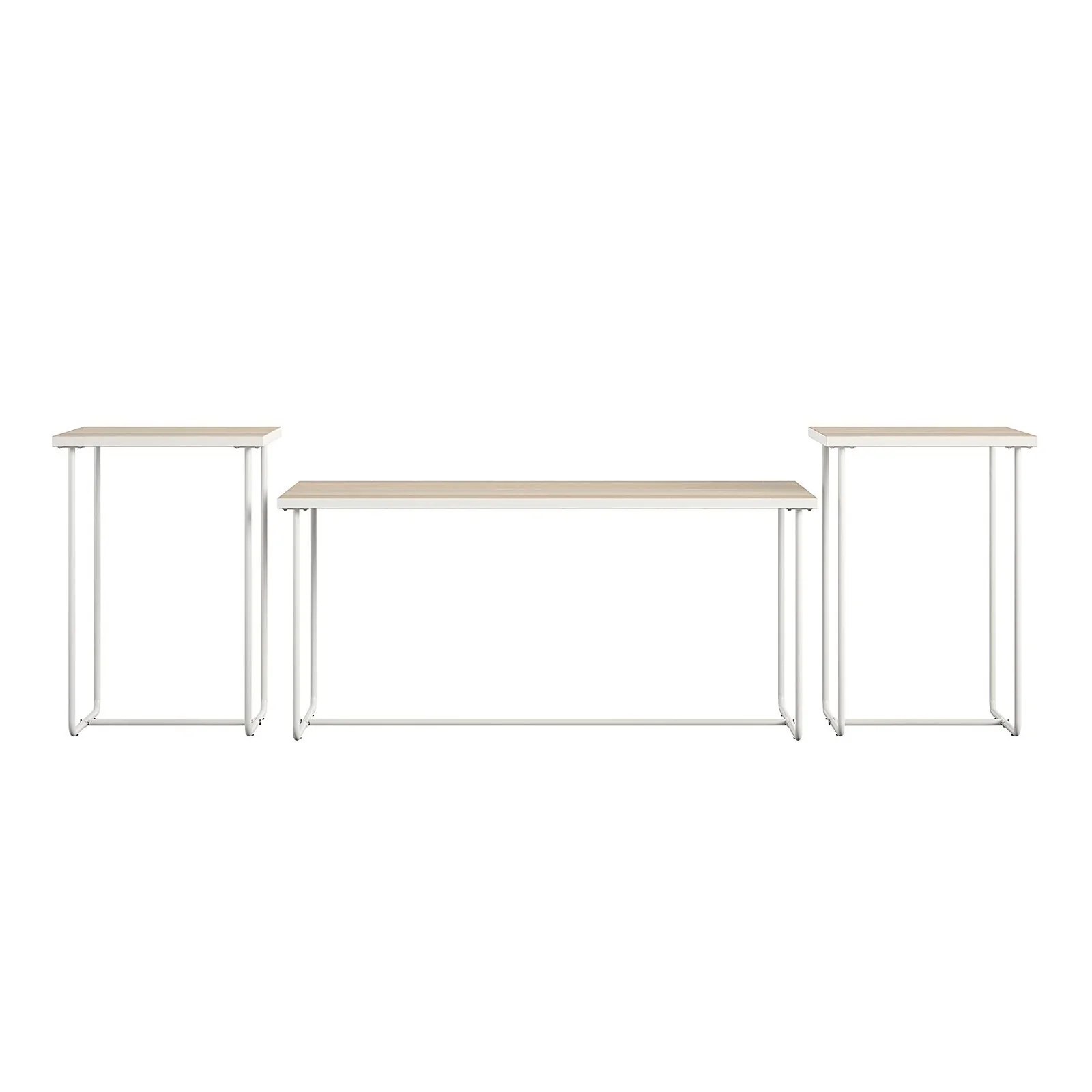 Dorel Dante Coffee and End Table Set Natural view 5