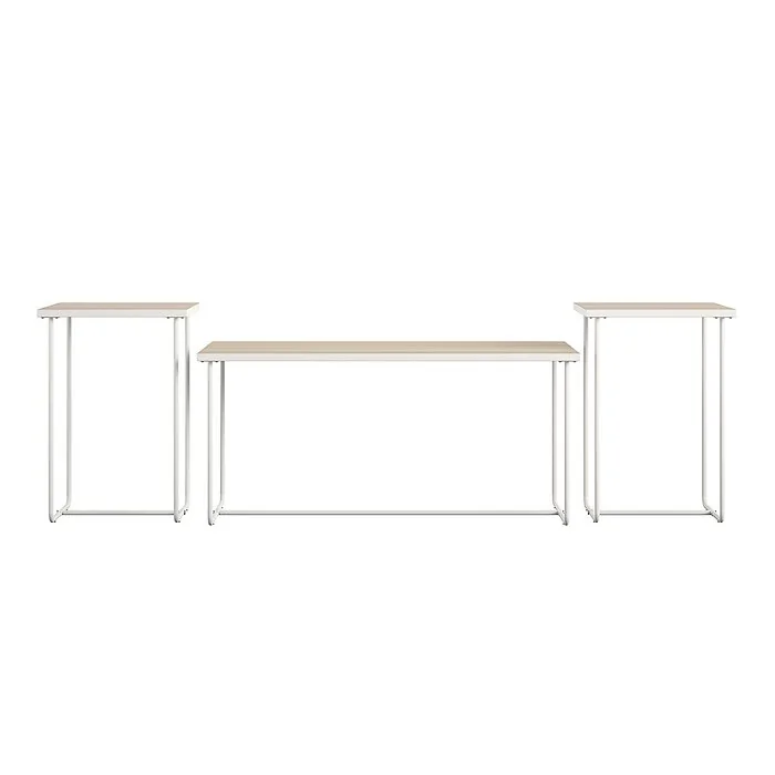 Dorel Dante Coffee and End Table Set Natural view 5