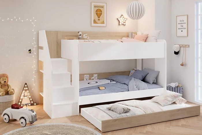 Kids Avenue Andrea Bunkbed White & Oak