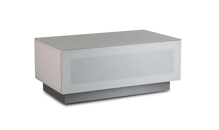 Alphason TV Stand with 1 Flap in White 850mm