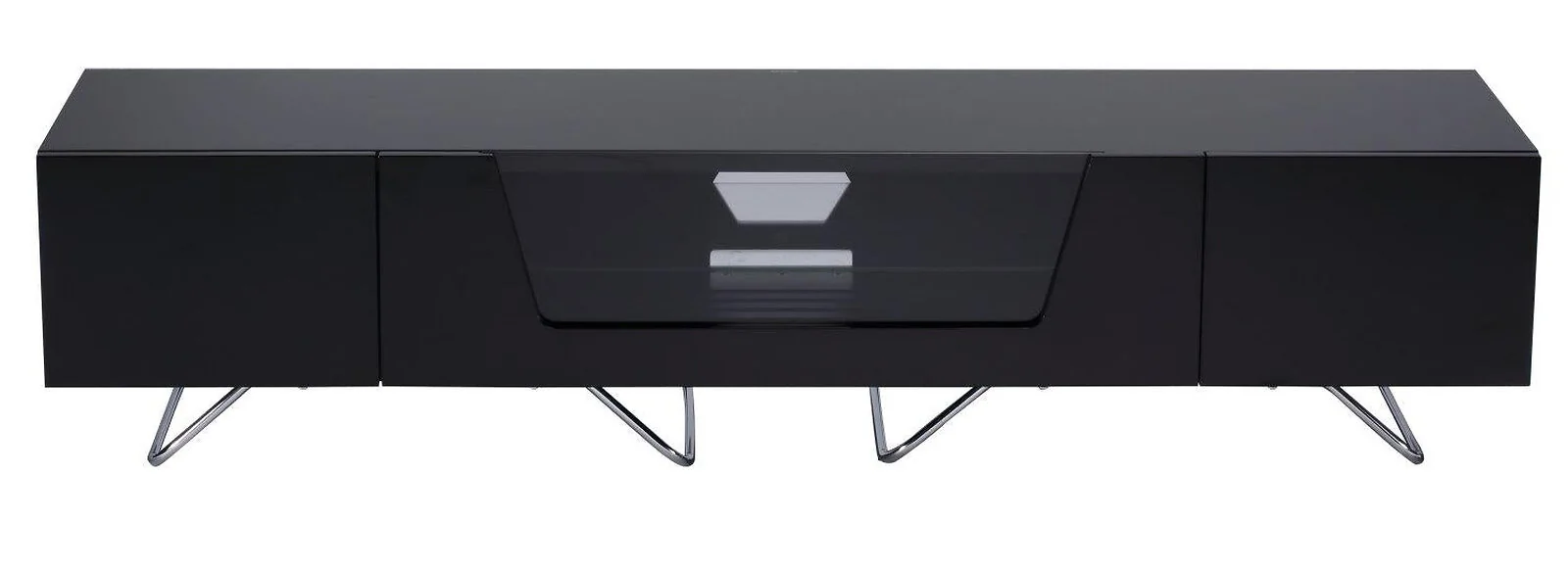 Dorel Chromium TV Stand with 1 Flap in White 1000mm
