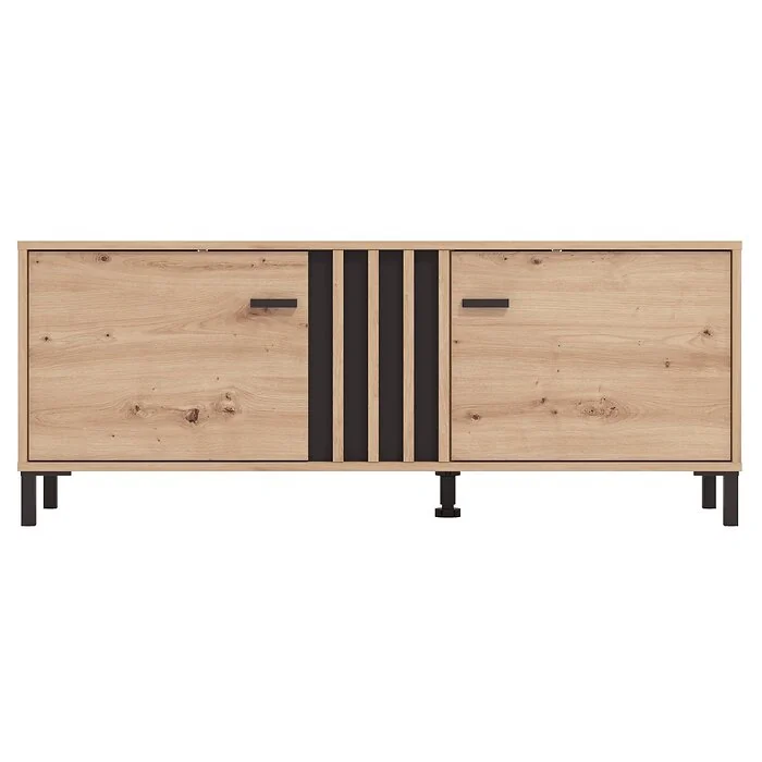 Dorel LAVAL TV Shelf 131 Artisan OakBlack view 5