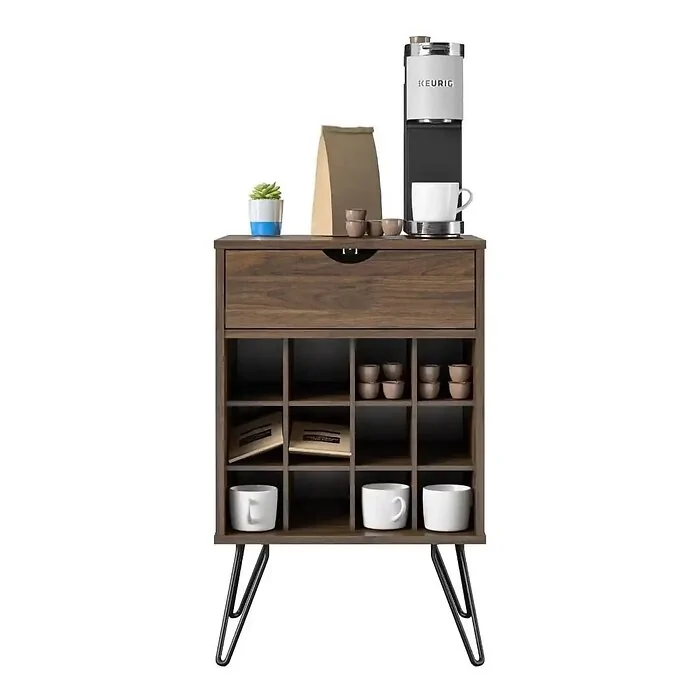 Novogratz Harmony Concord Beverage Storage Stand Look view 4