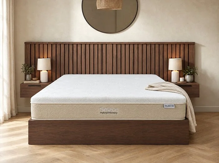 SOLACE+CO Hybrid Memory Foam Mattress – view 2