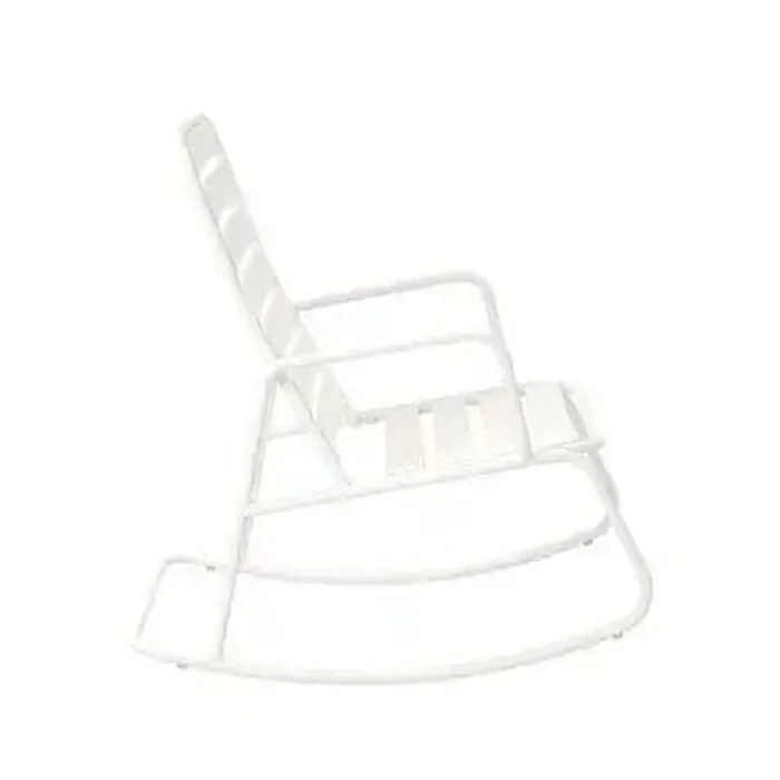 Novogratz Roberta Rocking Chair White view 3