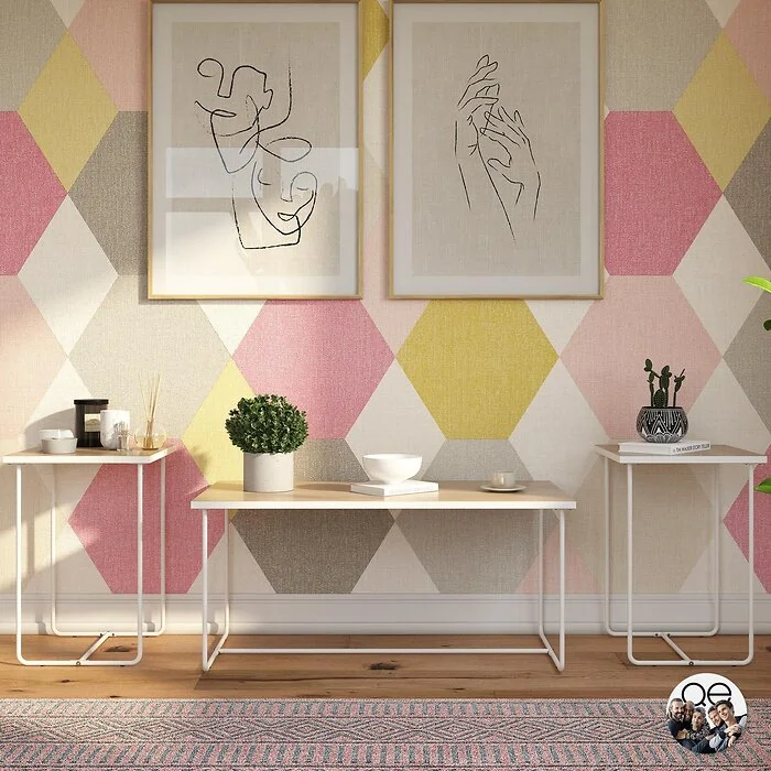 Dorel Dante Coffee and End Table Set Natural view 2