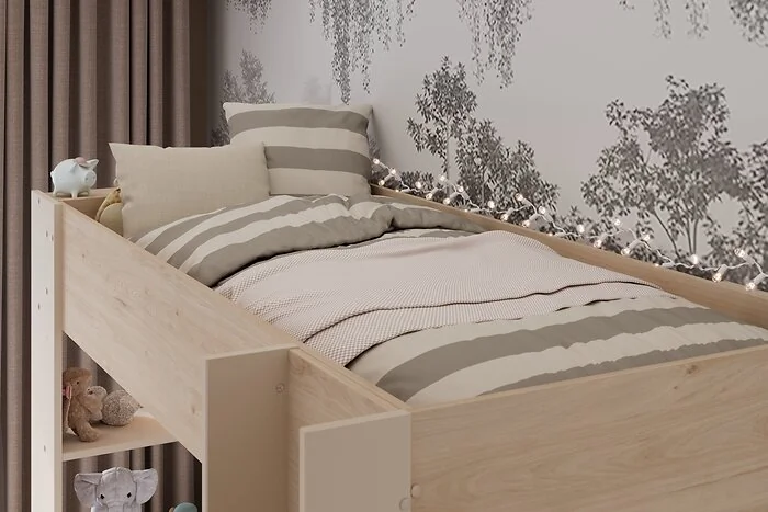 Kids Avenue Oasis Bunk Bed Oak & Cashmere – view 8