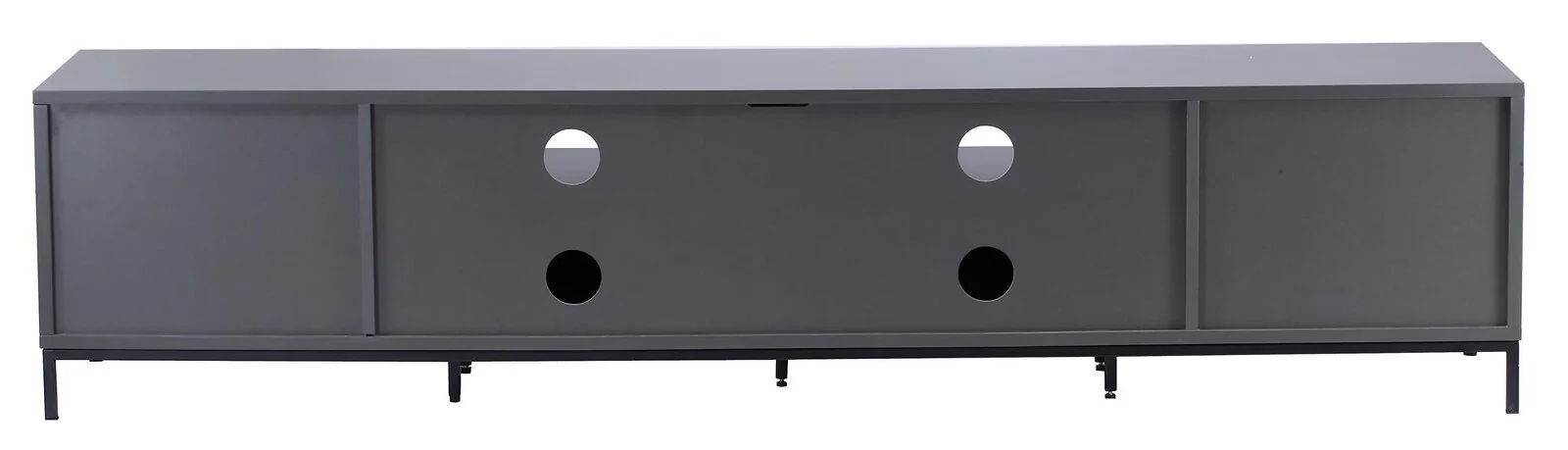 Dorel Chaplin Cabinet in Charcoal with 2 Doors