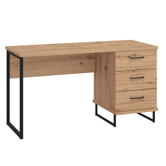 Dorel SARDINIA Computer Desk Artisan Oak