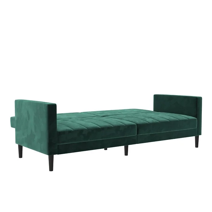 Dorel Liam Futon Green Velvet view 6