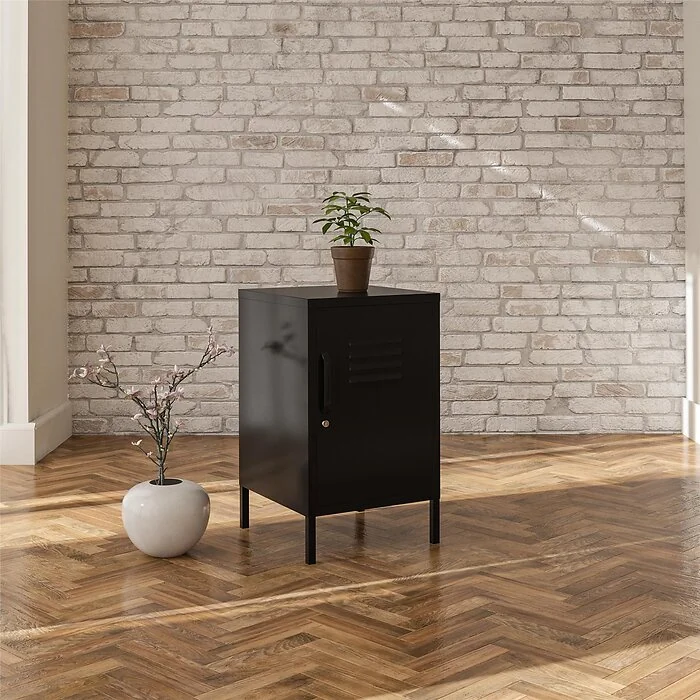 Dorel Mission District End Table Black Met view 5