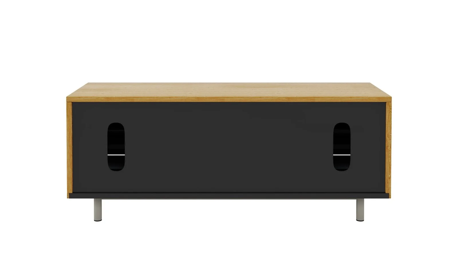 Dorel Venice TV Stand in Grey and Oak view 5