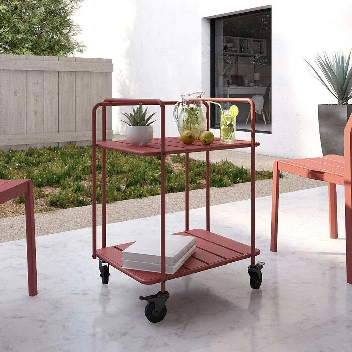 Dorel NG Penelope OutdoorIndoor Cart Persimmon