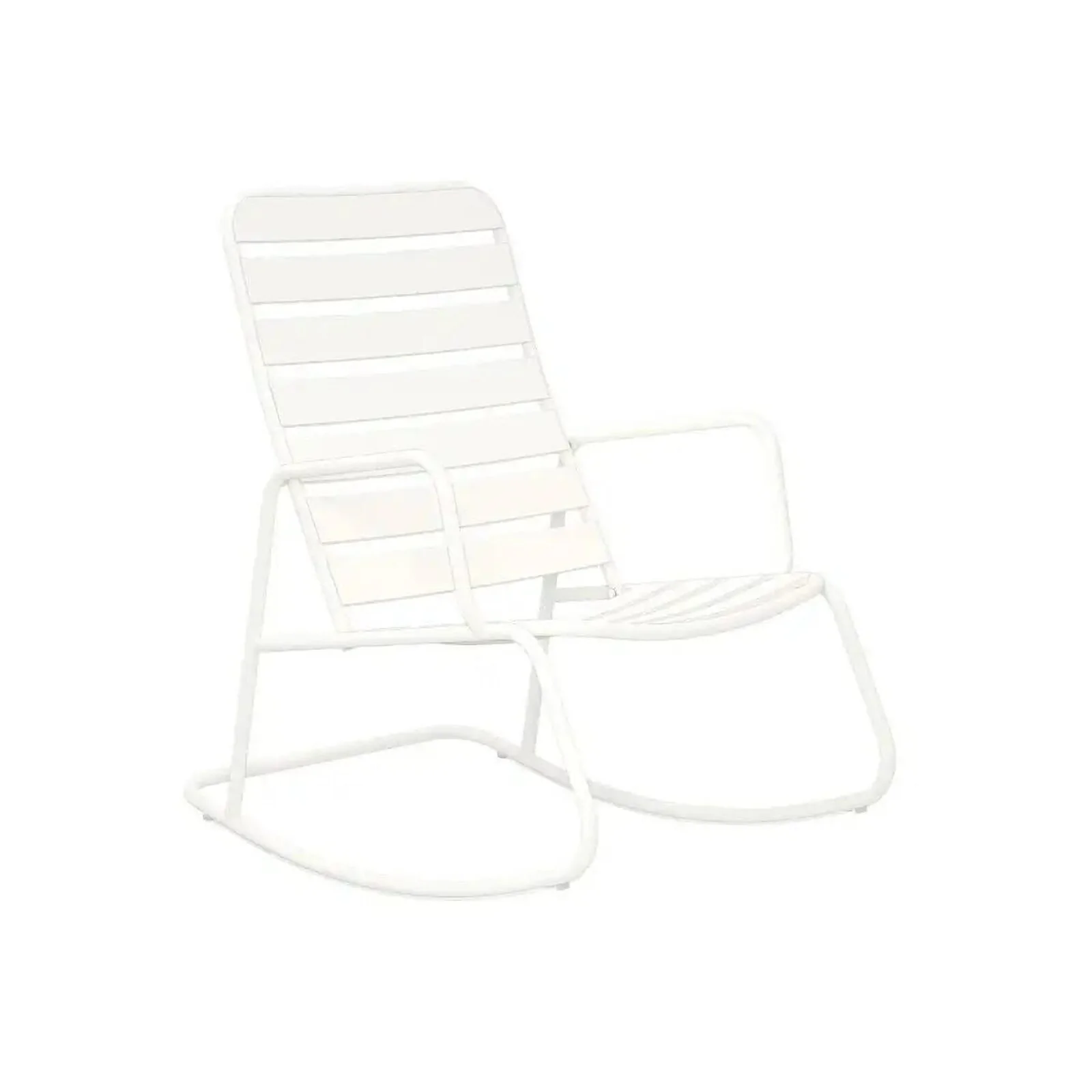 Novogratz Roberta Rocking Chair White view 6