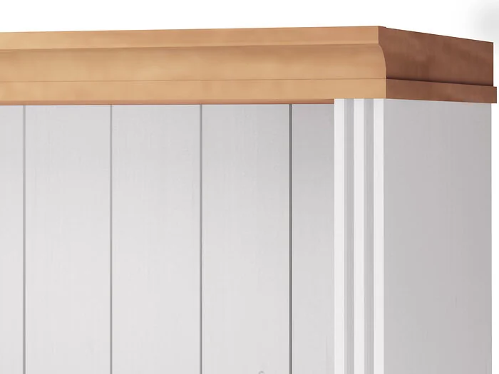 Dorel Anita Wall Unit 7 WH view 4