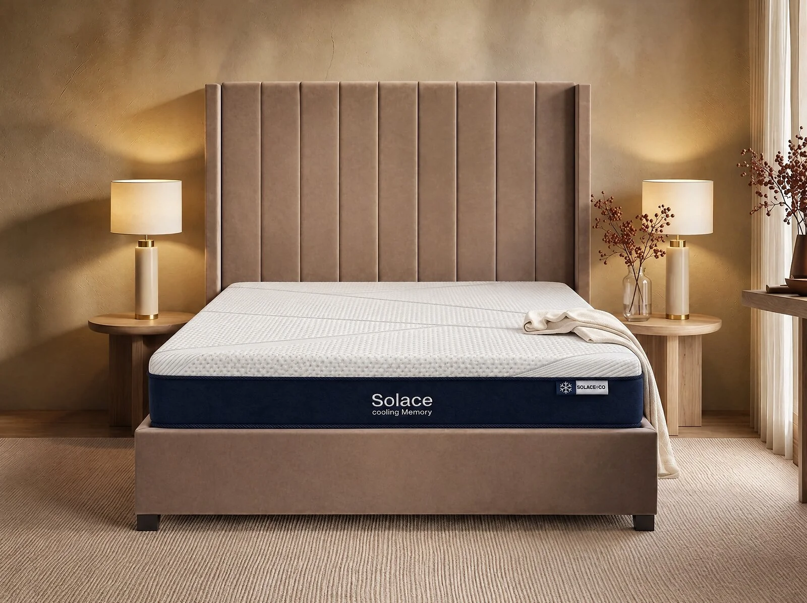 SOLACE+CO Cooling Memory Foam Mattress – view 2