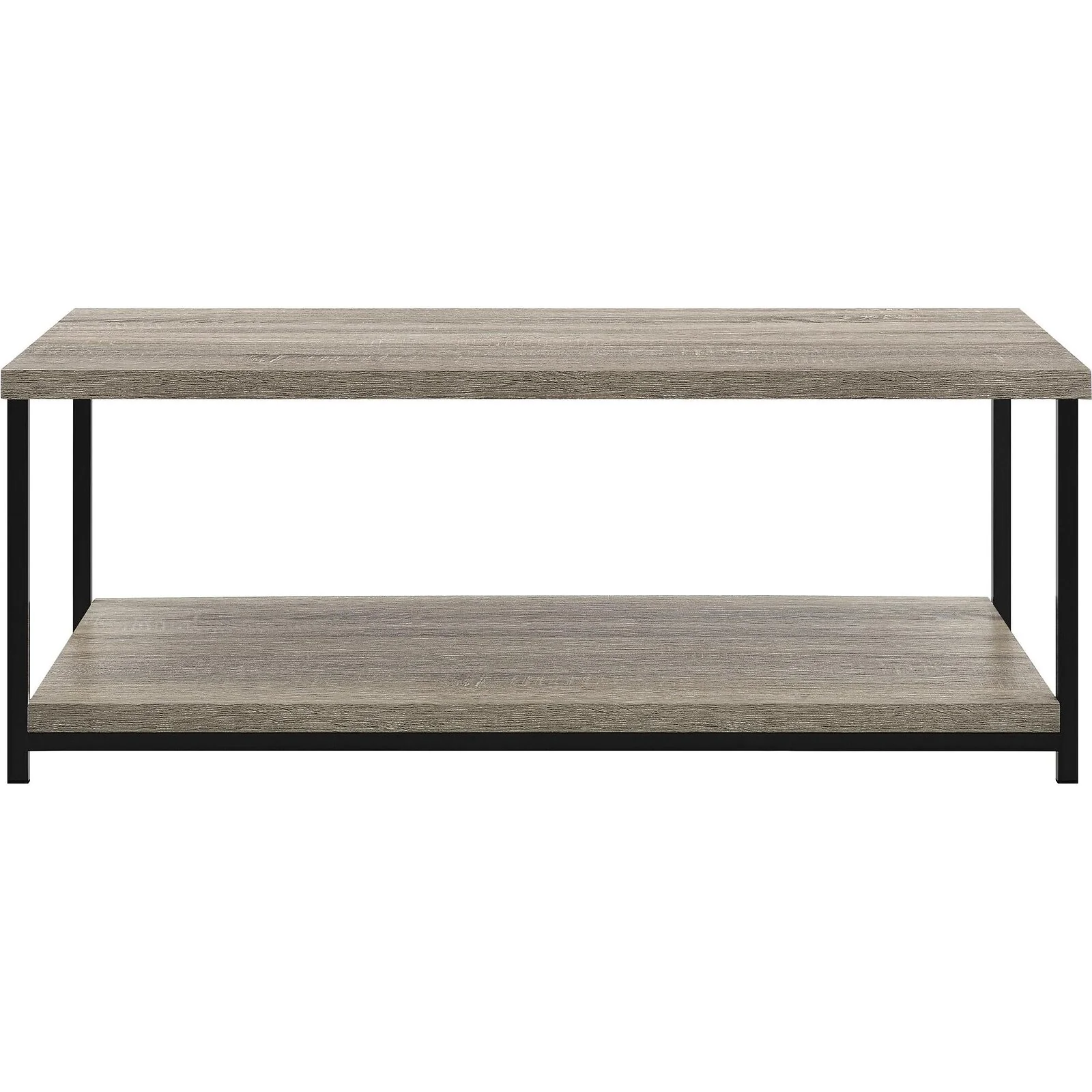 Dorel Elmwood Coffee Table - Distressed Grey Oak view 6