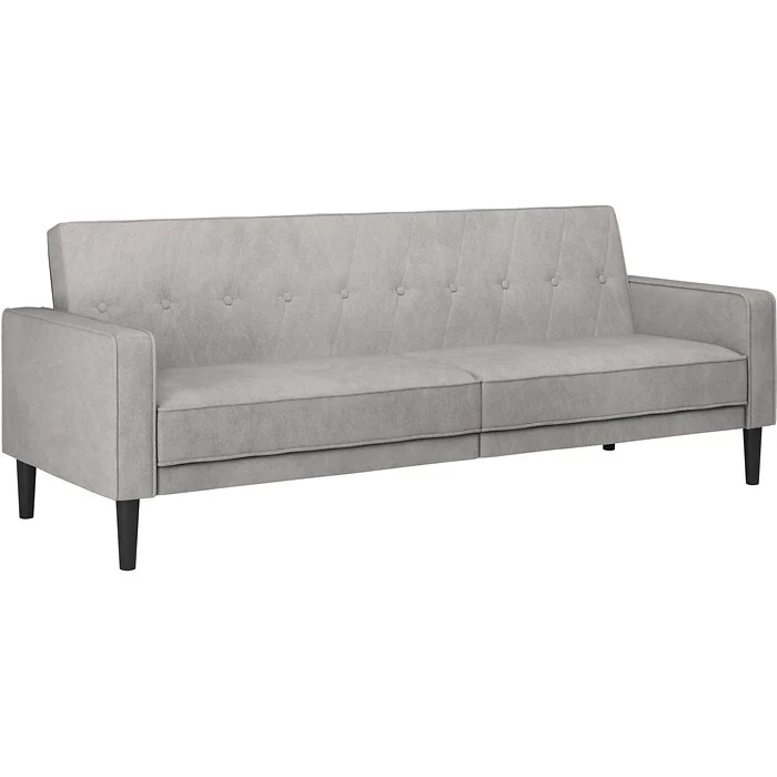 Dorel Avon 3 Seater Sofabed Grey Fabric