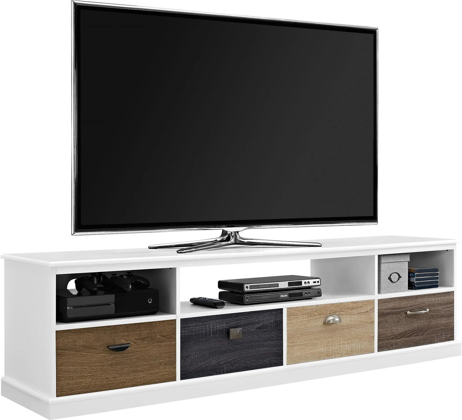Dorel Mercer TV Stand 65 view 2
