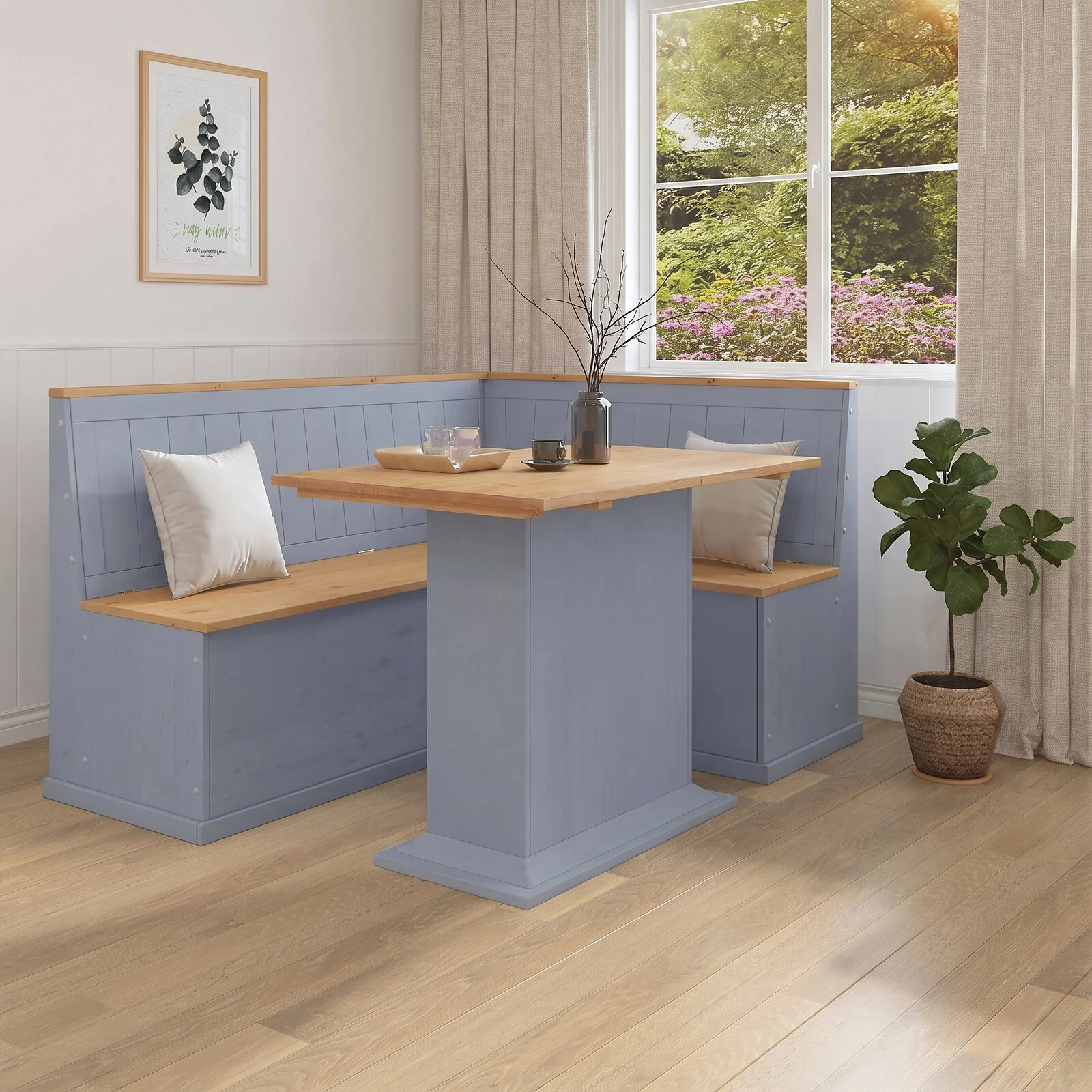 Dorel Sara Cornerbench S GreyWax view 2