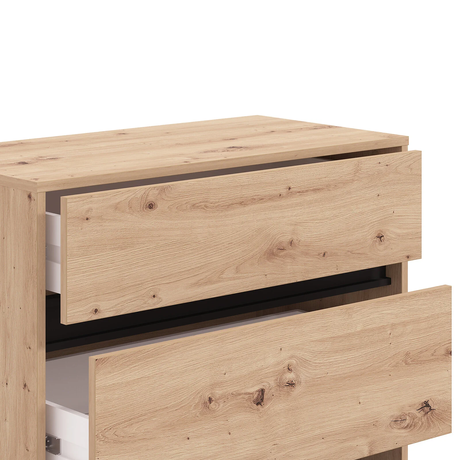 Dorel MARRON Cabinet 80 Artisan OakBlack view 6
