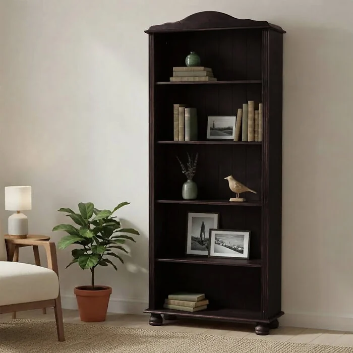 Dorel Mette Bookcase High HL view 2
