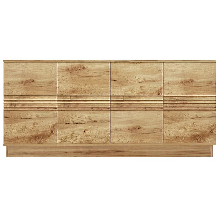 Dorel Toro Sideboard 4D Wotan Oak view 3