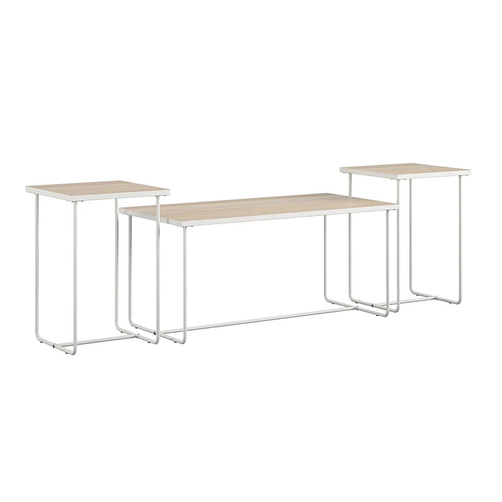 Dorel Dante Coffee and End Table Set Natural