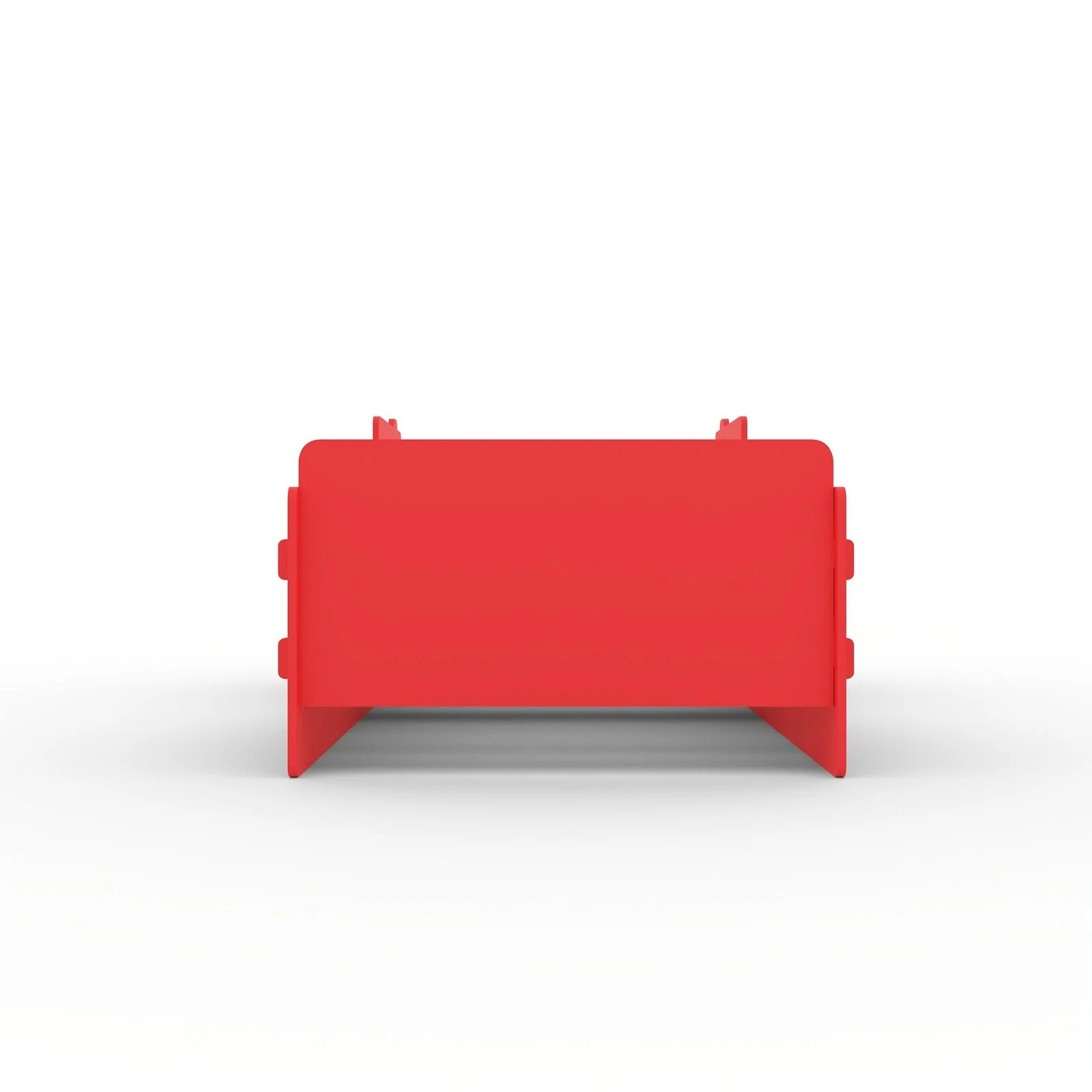 Kidsaw red fire engine toddler bed
