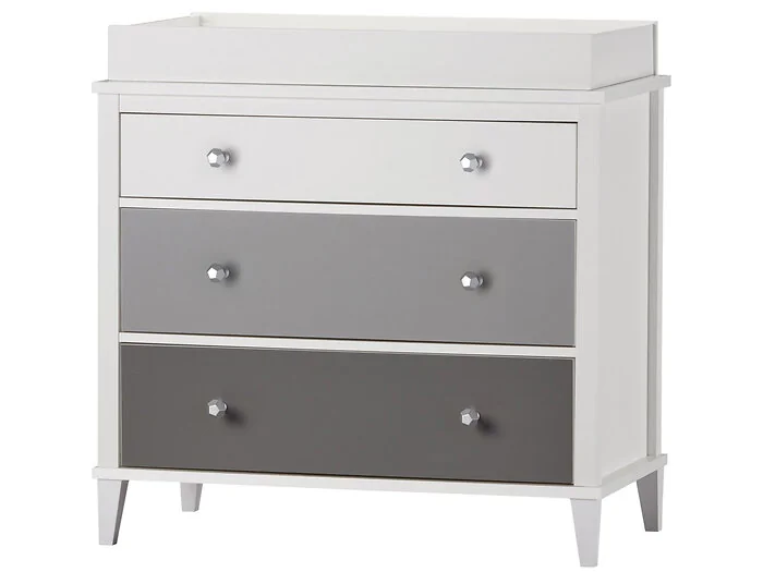Dorel Monarch Hill Poppy 3Drawer Changing Table Grey view 2