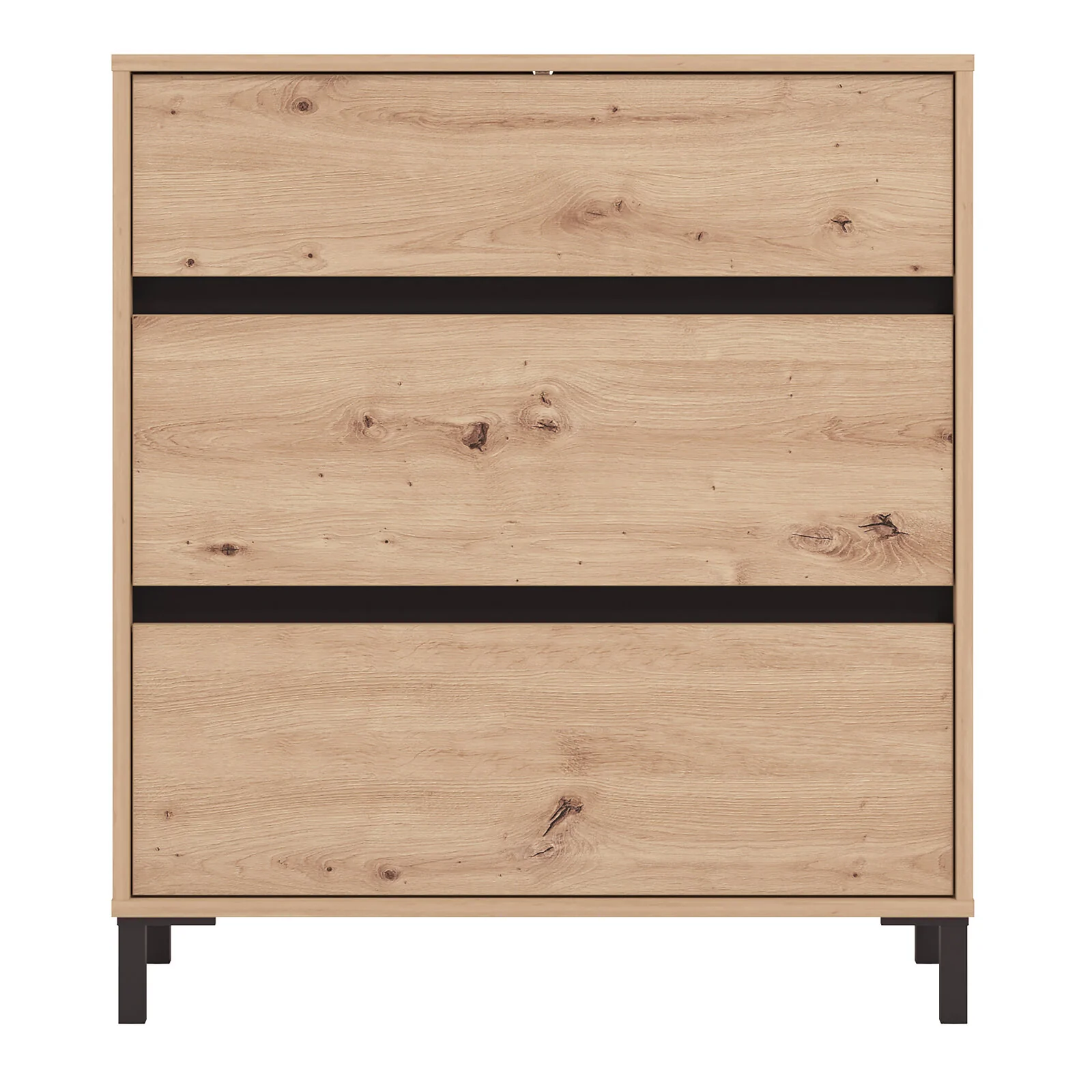 Dorel MARRON Cabinet 80 Artisan OakBlack view 5