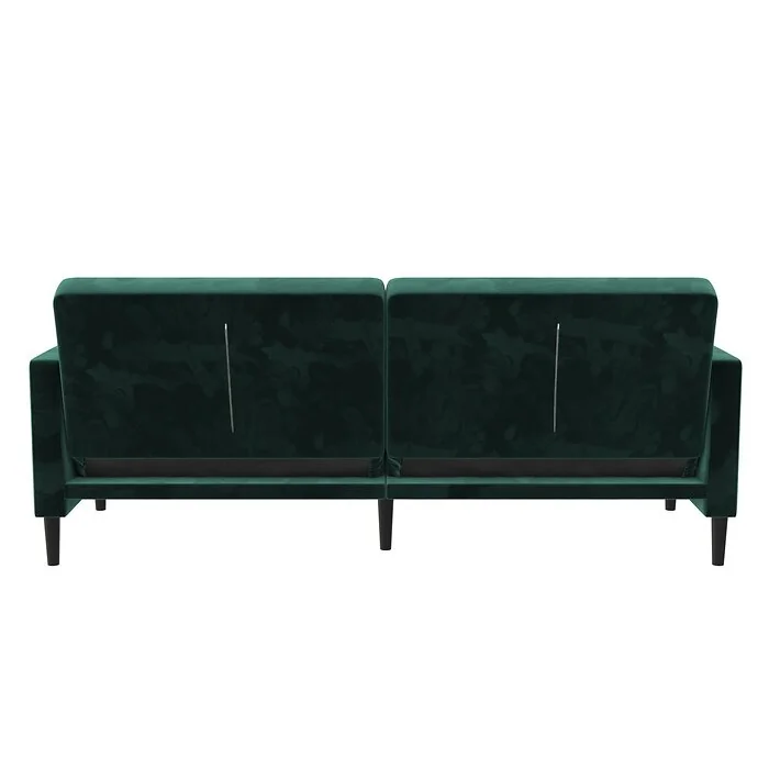 Dorel Liam Futon Green Velvet view 4