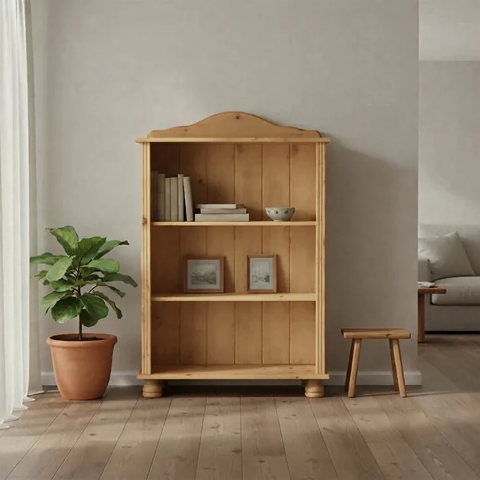 Dorel Mette Bookcase Low SW view 2