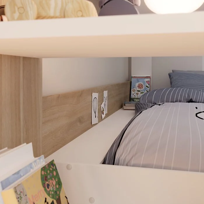 Kids Avenue Andrea Bunkbed White & Oak – view 5