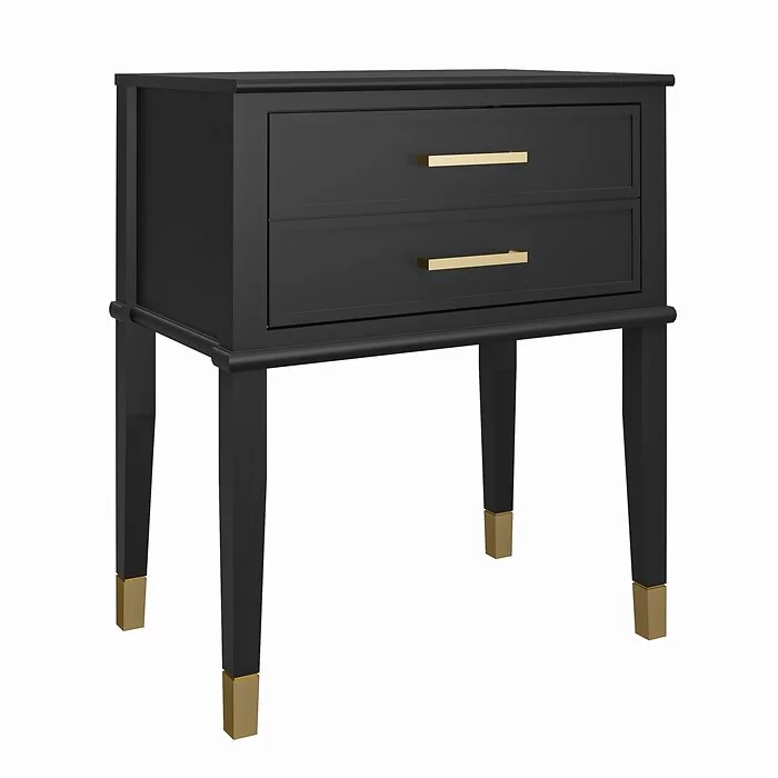 Dorel Westerleigh End Table BlackGold view 2