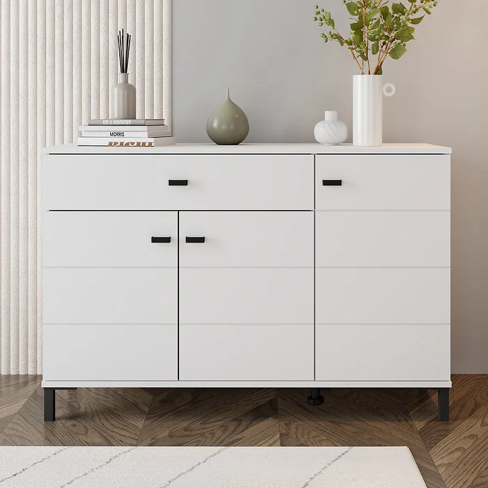 Dorel SALAMIS Cabinet 115 Opaque White view 2